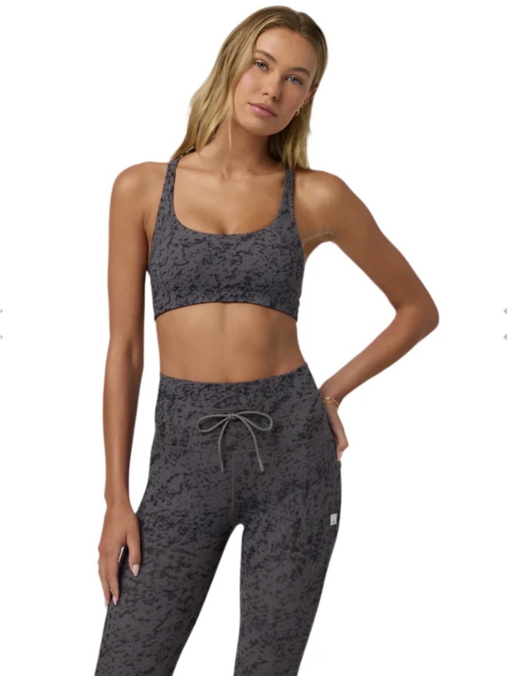 NWOT Vuori Daily Leggings and Yosemite Bra Set- Chia Tucco